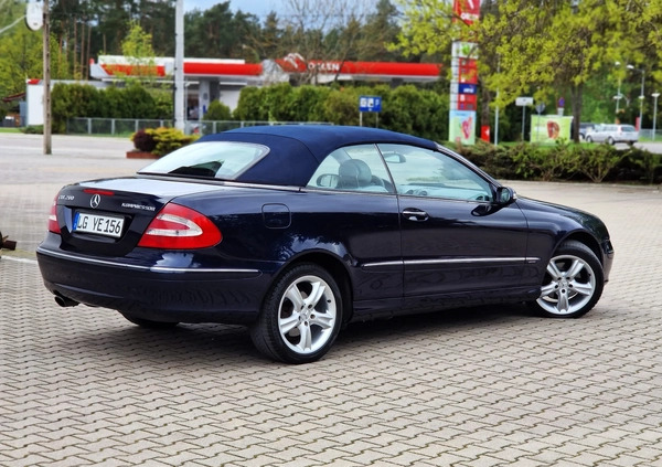 Mercedes-Benz CLK cena 28900 przebieg: 147000, rok produkcji 2005 z Gościno małe 742